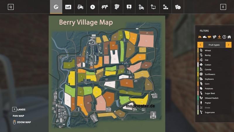 BERRY VILLAGE MAP V2.4.7 Â» GamesMods.net - FS19, FS17, ETS