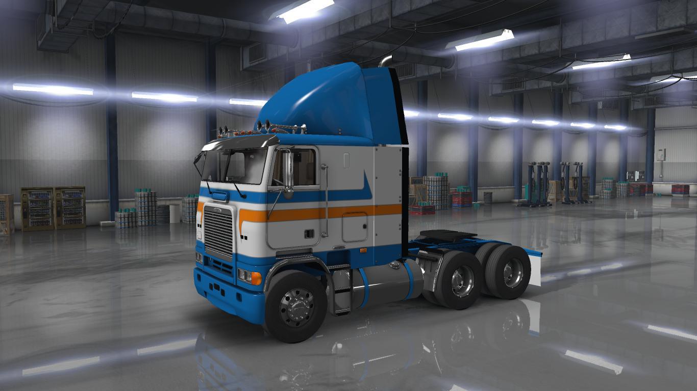 V truck. АТС freightliner FLB. Фредлайнер для етс 2 1.39. FLB трак. Freightliner FLB С логотипом етс 2.