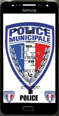 French Samsung Police smart radio LSPDFR