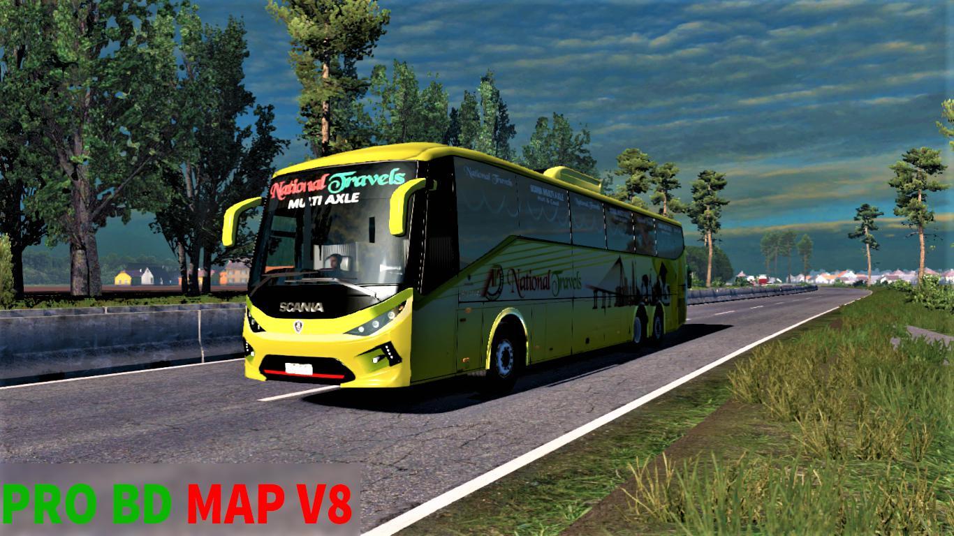 PRO BD MAP V8 1.35 » GamesMods.net - FS17, ETS mods