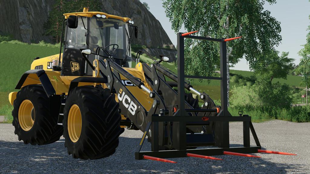 WHEEL LOADER BALE FORK V1.0.0.0 » FS19, FS17, ETS 2 mods