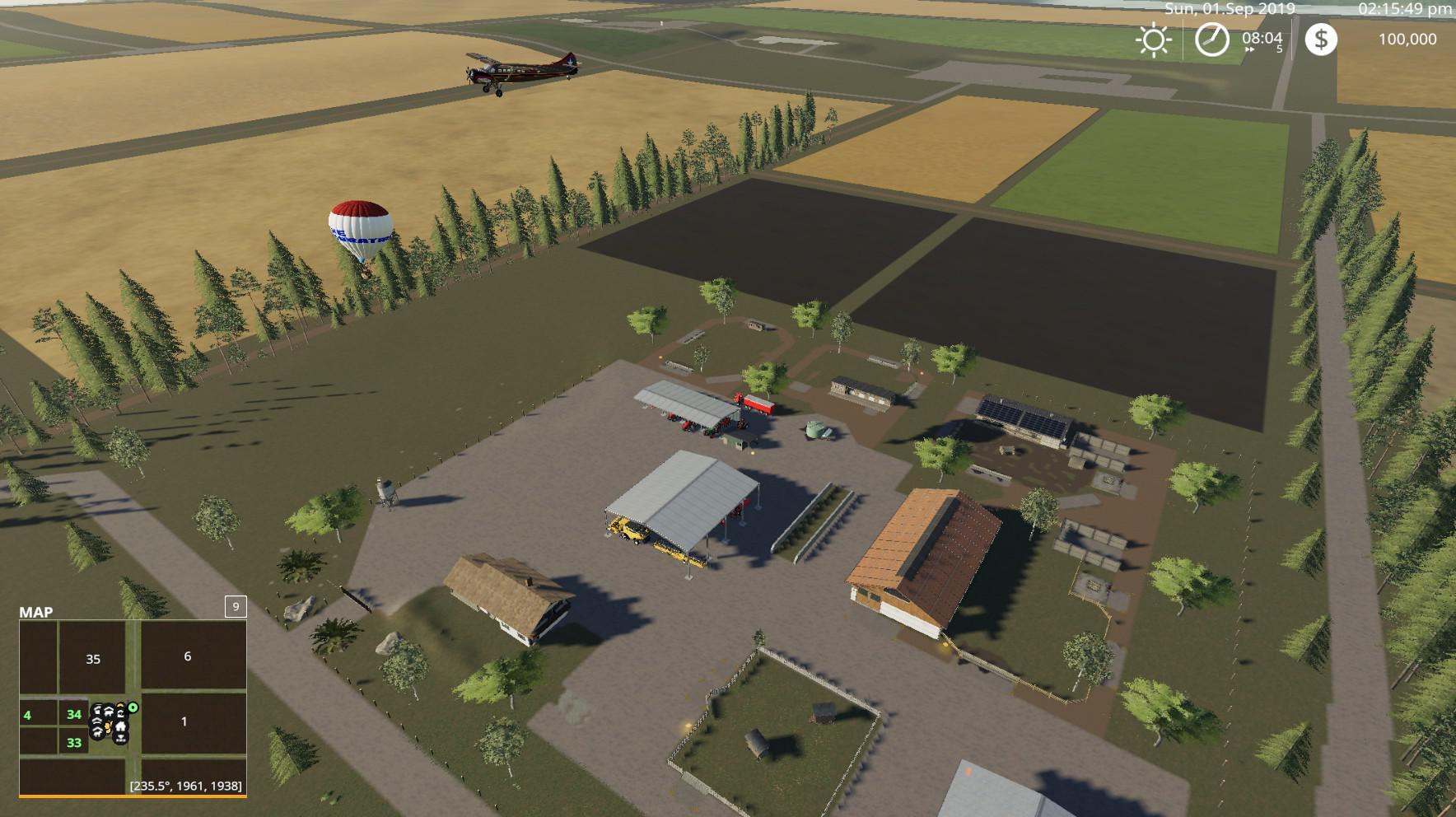 Мод на карту малиновку. FS 19 4x Map Kanzas. Карты для Farming Simulator 2019. Mod FS 19 карта. Ферма фермер симулятор 19.