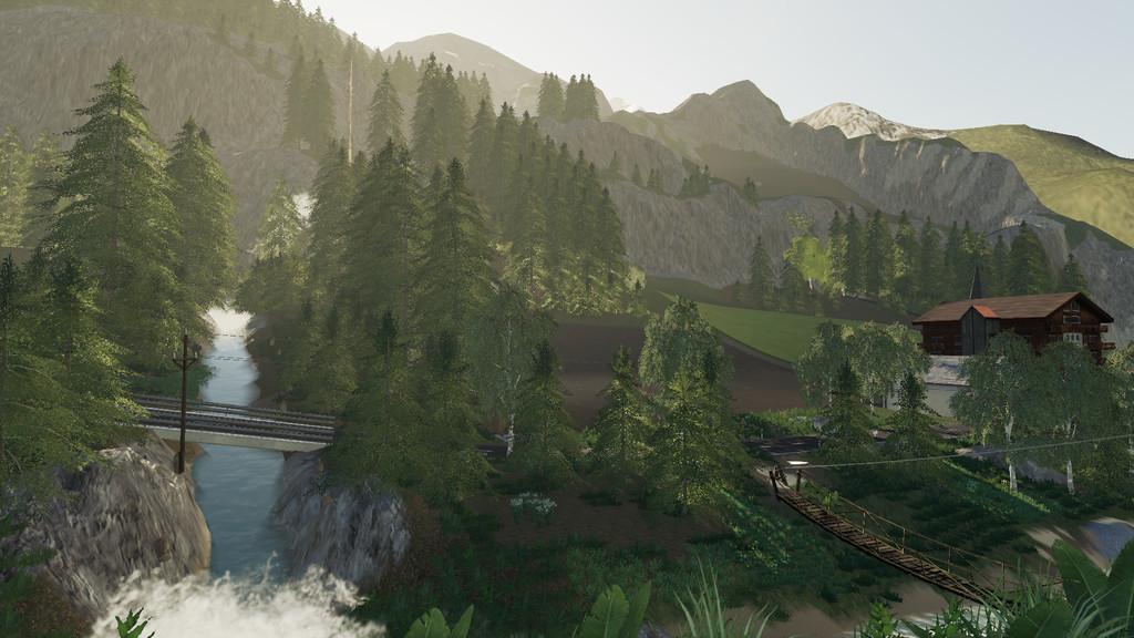 Tyrolean Alps » FS19, FS17, ETS 2 mods