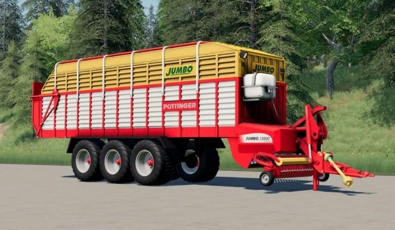PÖttinger Jumbo Loading Wagon 43000 Liters Fs19 Fs17 Ets 2 Mods 3803