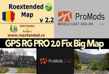 GPS RG PRO FIX BIG MAP V2.0