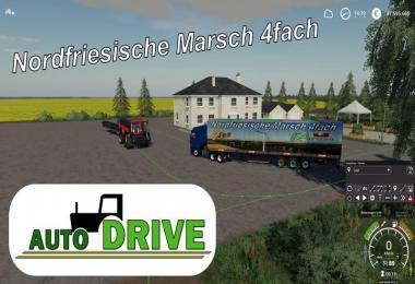 AUTODRIVE ROUTE NETWORK NF MARCH 4-WAY WITH TRENCHES V1.1