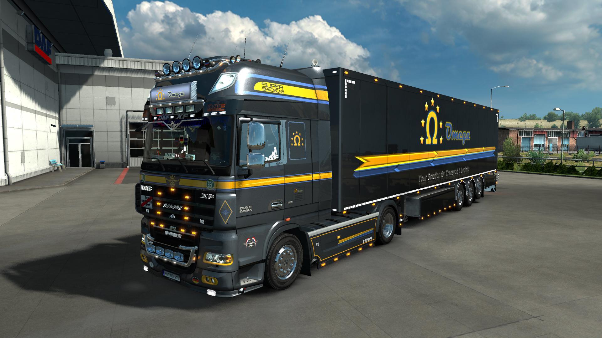 Euro truck simulator моды грузовиков. DAF XF 105. Етс 1.36 DAF XF 105. DAF XF 105 8x2. Грузовики DAF евро трак 2.