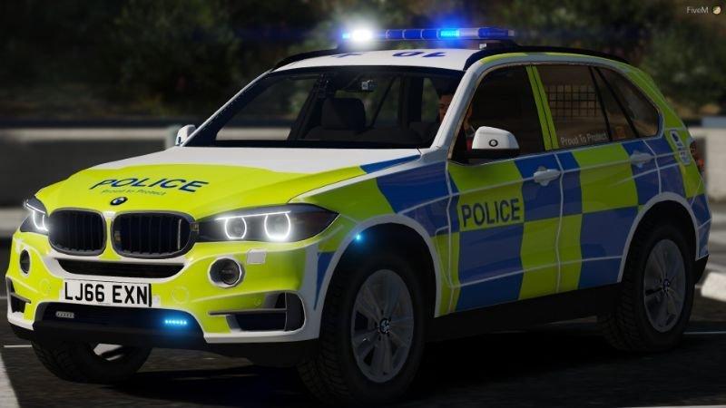 Northumbria Police Bmw X5 Arv Pack Els Dials Replace