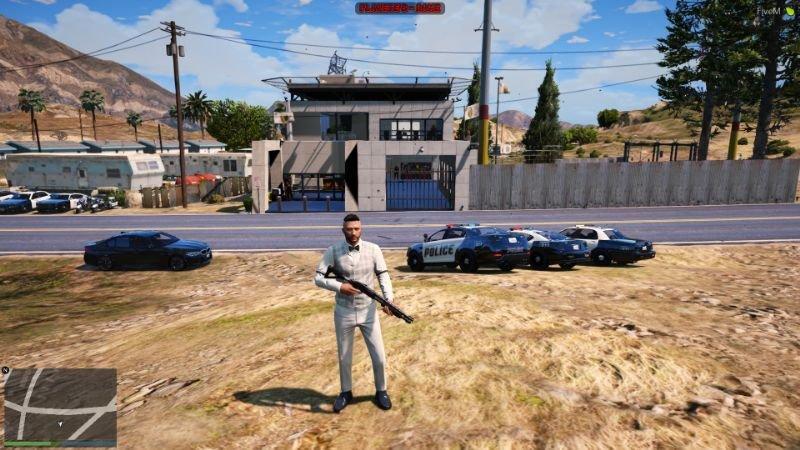 Installing Mission Row Exterior, FiveM YMap for Single Player, GTA V