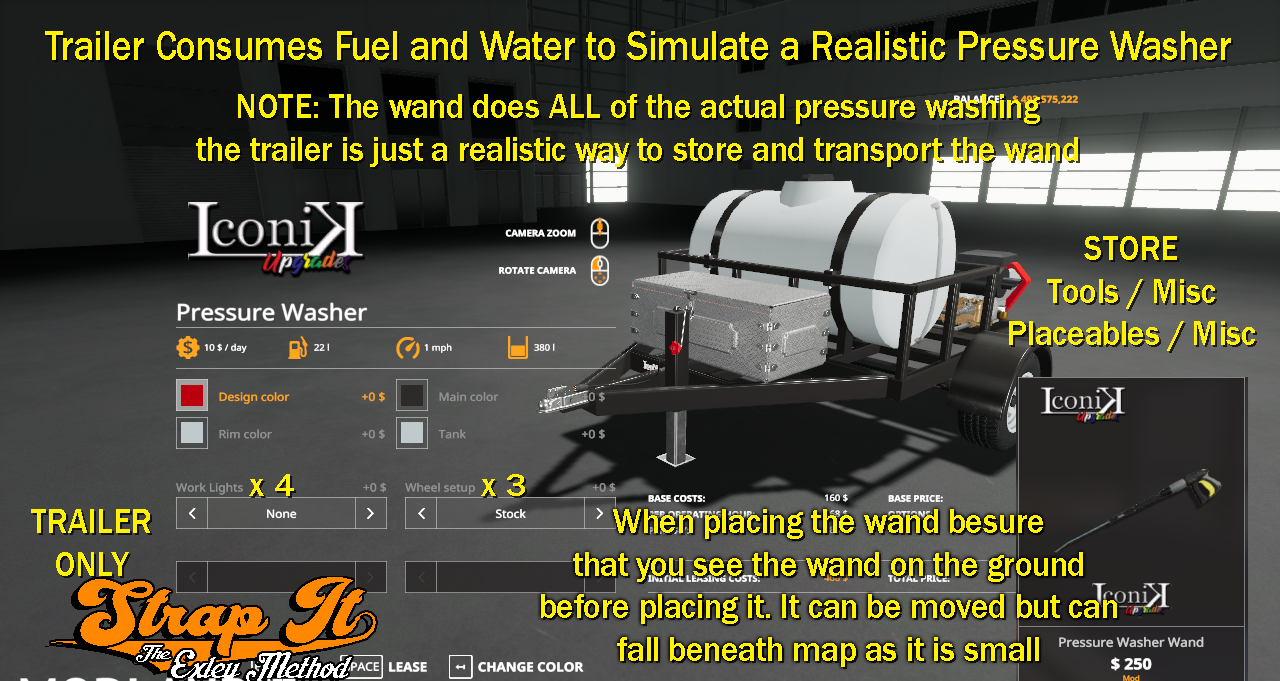 ICONIK PRESSURE WASHER 21 » FS19, FS17, ETS 2 mods