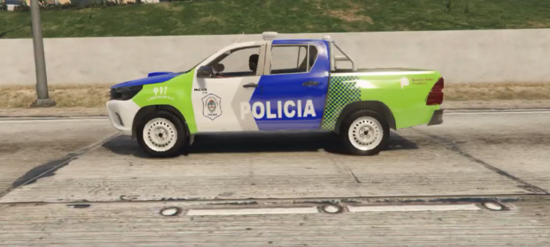 TOYOTA HILUX POLICIA BONAERENSE 1.1.0 »  - FS19, FS17, ETS 2  mods