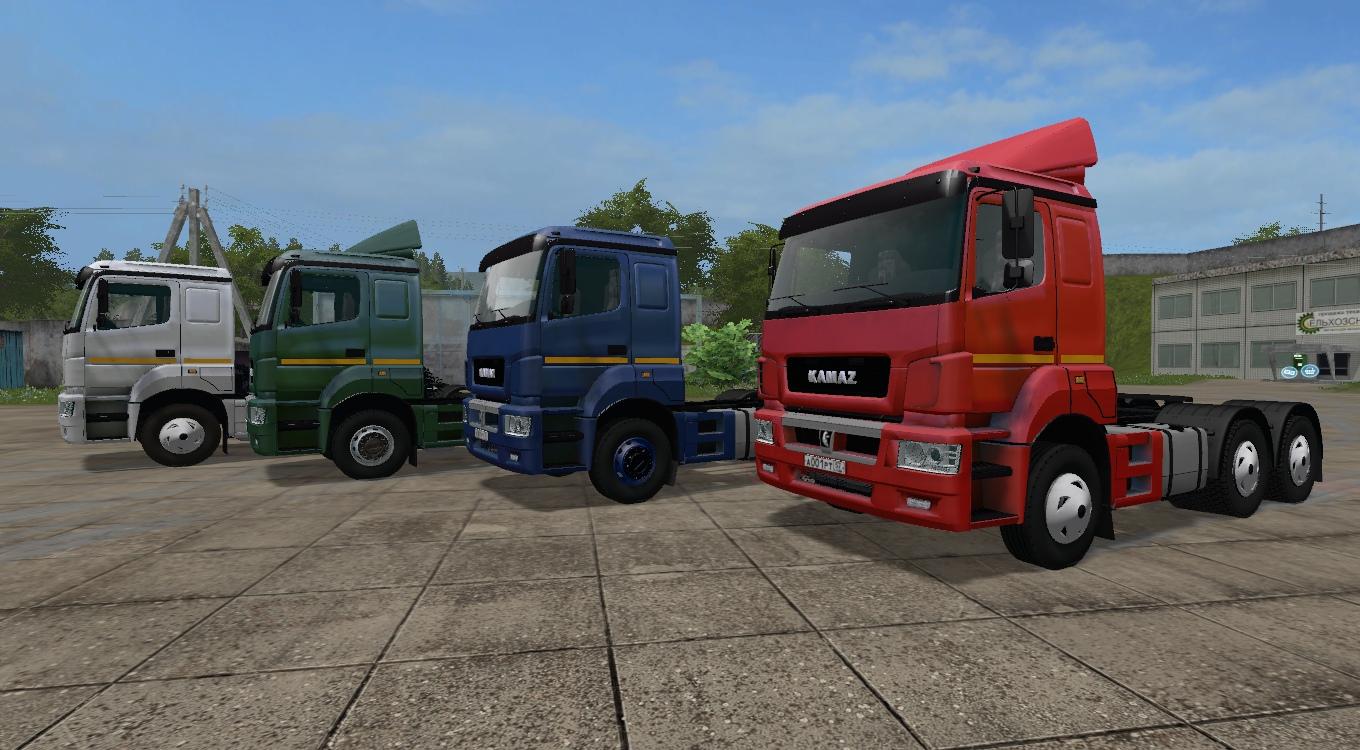 КАМАЗ-65806-002-68 V2.2 » GamesMods.net - FS19, FS17, ETS 2 mods