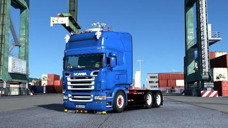 Scania RJL 5 Series All Cabs Blue Skin