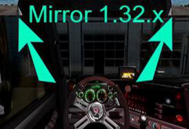 SMALLER REARVIEW MIRRORS 1.36