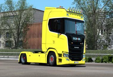 Paintable Kraemer Transport Reuver Skin for Scania S