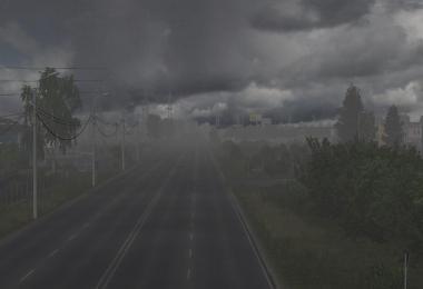 Realistic Rain & Thunder Sounds v1.4 ATS 1.36