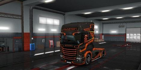 Auvinen Skin for Scania v 5.8