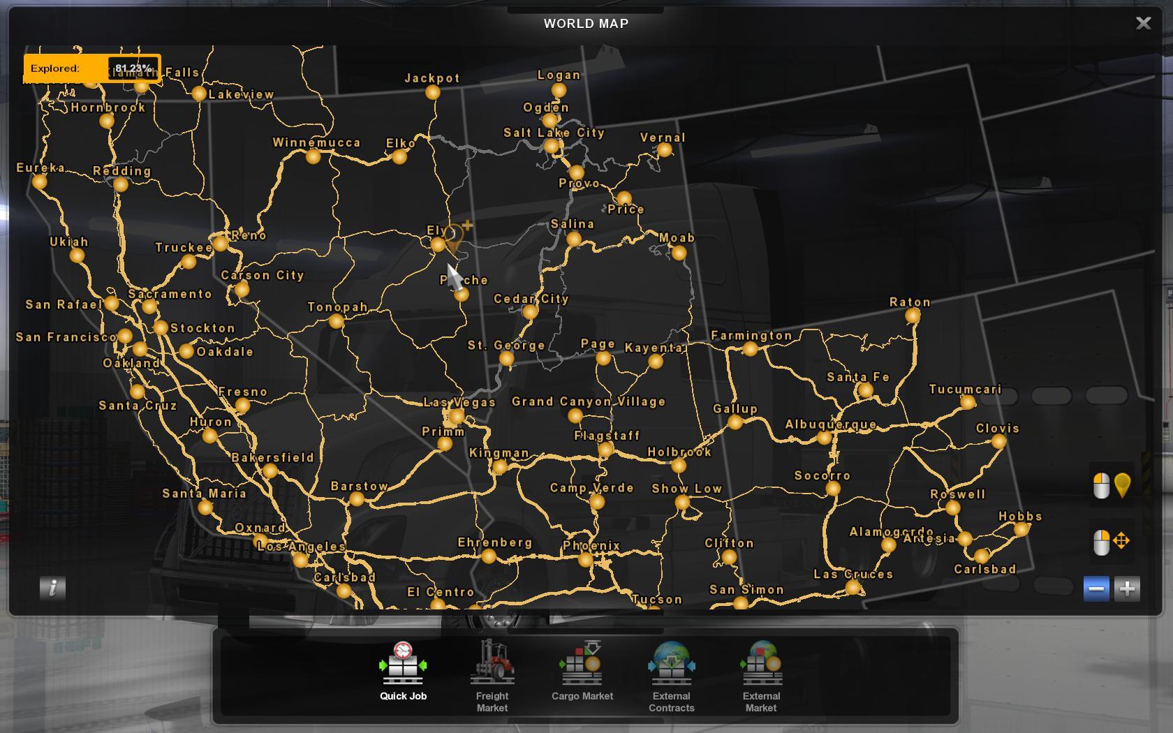 American Truck Simulator Map With All Dlc Summer Slaughter 2024