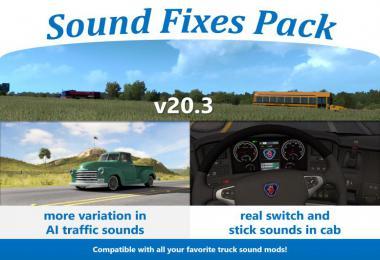 SOUND FIXES PACK V20.3 ATS + ETS2 1.36