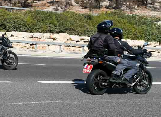 Honda CB500X  Israel Police Yasam Unit