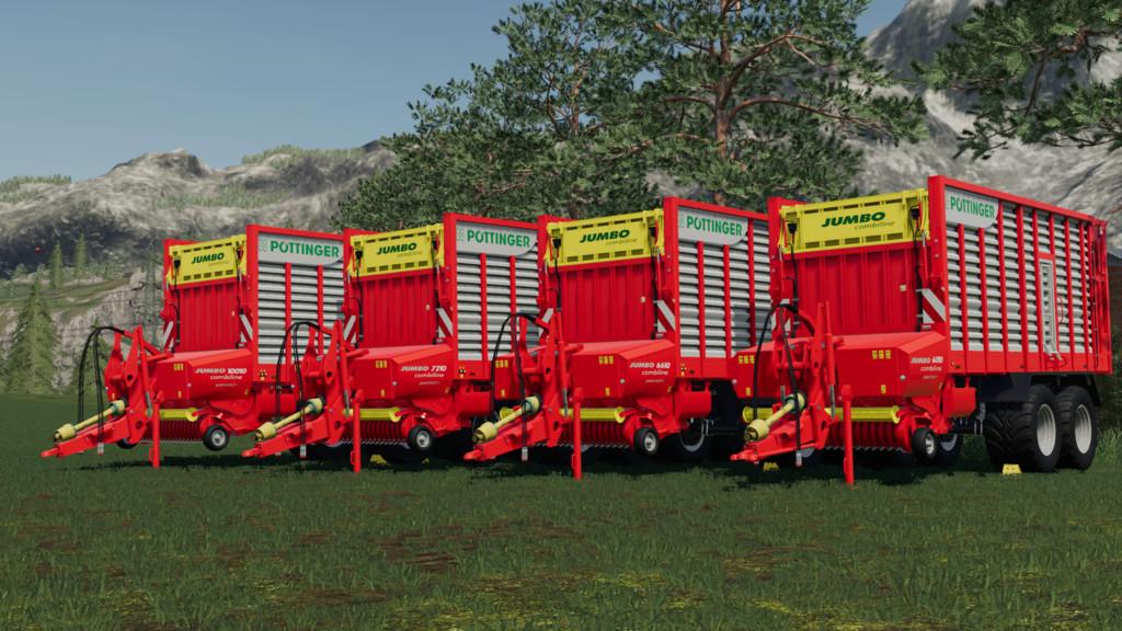 Pöttinger Jumbo Combiline Fs19 Fs17 Ets 2 Mods 8380