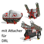 Kuhn Spritzen Pack mit Attacher für DRL
