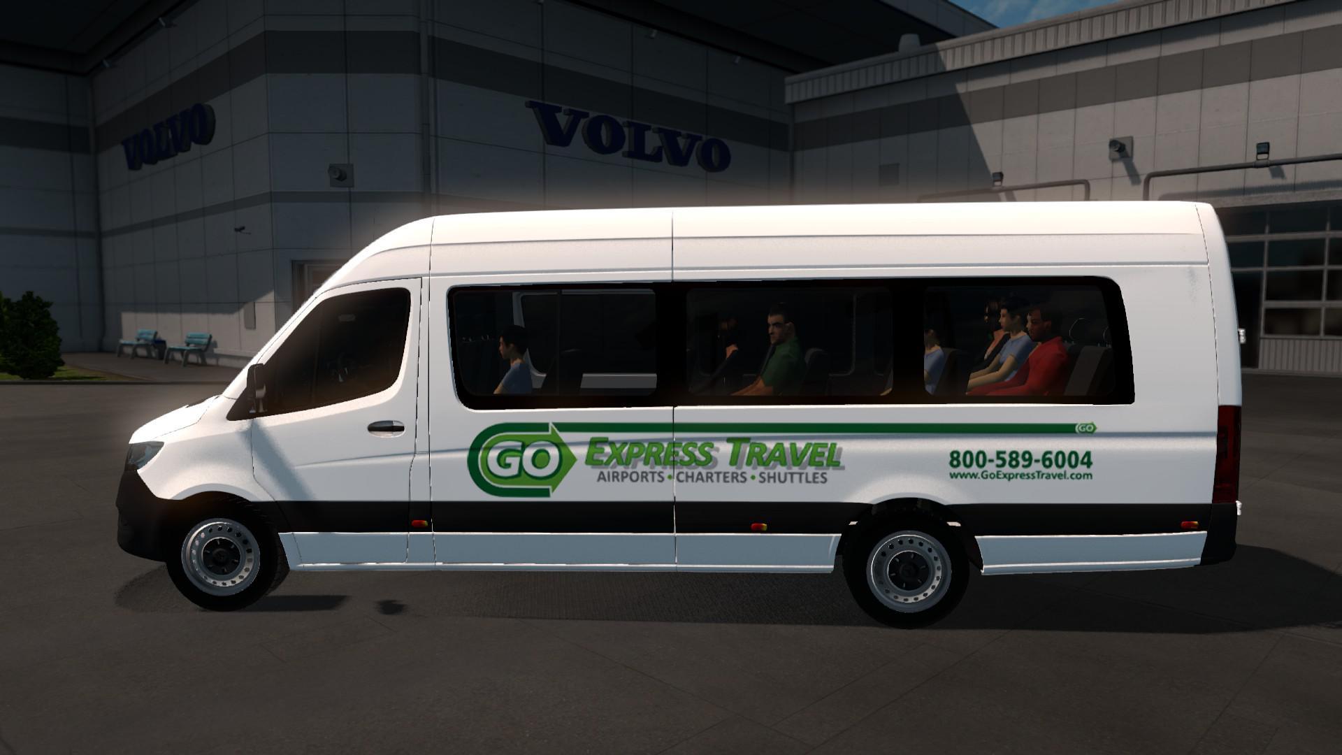 Go express. ФС 19 Мерседес Спринтер. FS 22 Mods Mercedes Sprinter. Мерседес Спринтер для ФС 17. Mercedes Sprinter Pickup FS 19.