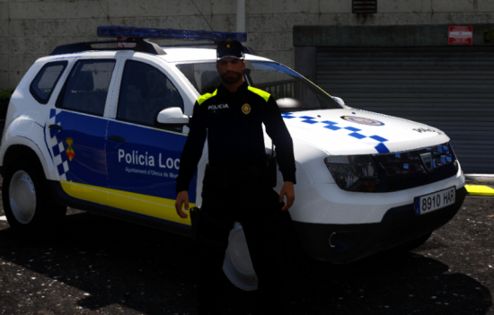 Policia local de Valencia (spanish cop) Ped 1.0 »  - FS19,  FS17, ETS 2 mods