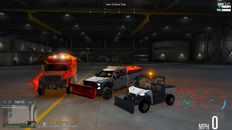 Plow Pack Add-On / FiveM 1.00 »  - FS19, FS17, ETS 2 mods