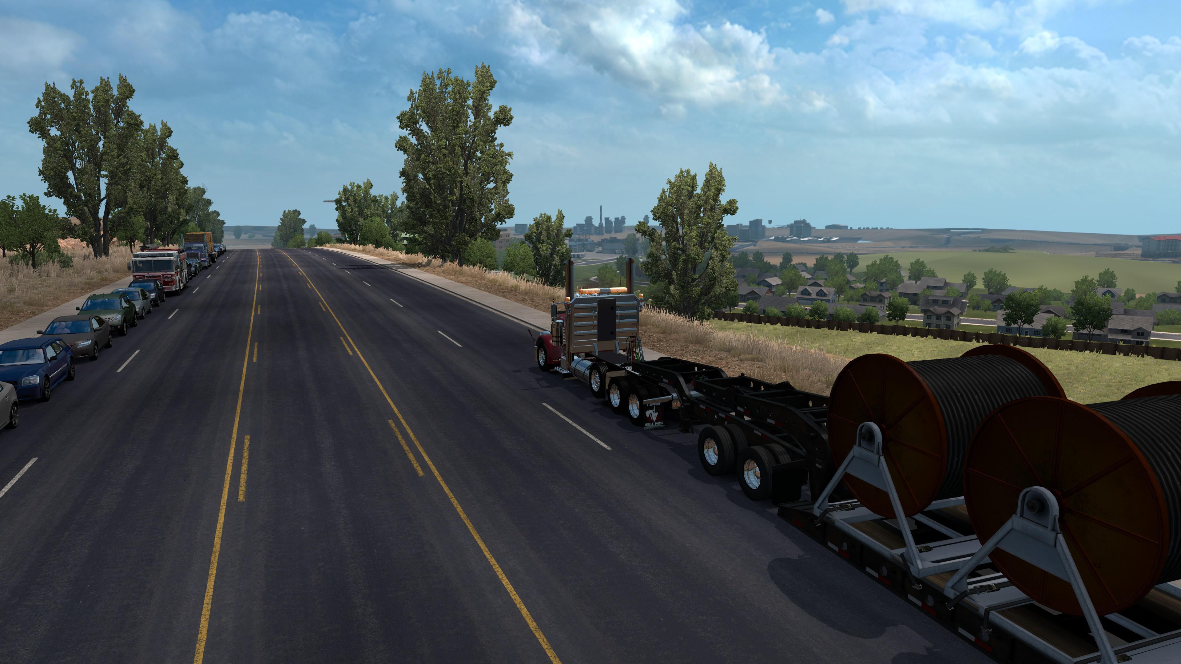 American truck simulator моды. American Truck Simulator Монтана. Montana ATS 1.41. ATS Montana карта. American Truck Simulator 4к.