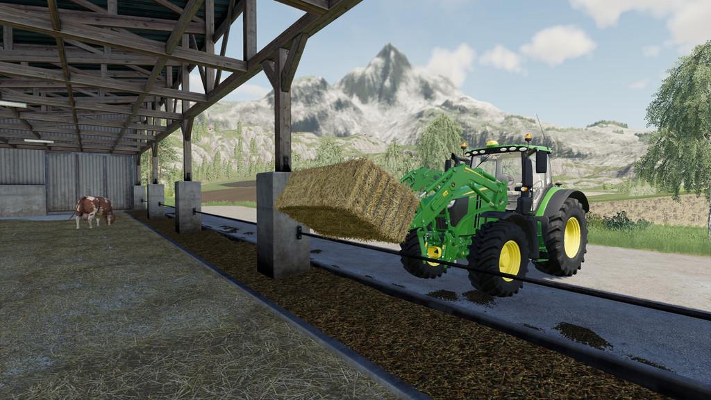 Stable v 1. Fs15 коровник. FS 19 Lizard Cow Barn. FS 22 мод big Barn 200 Cow's food: Dry grass v1.0.0.0 для Farming Simulator 2022. Коровы ФС 19.