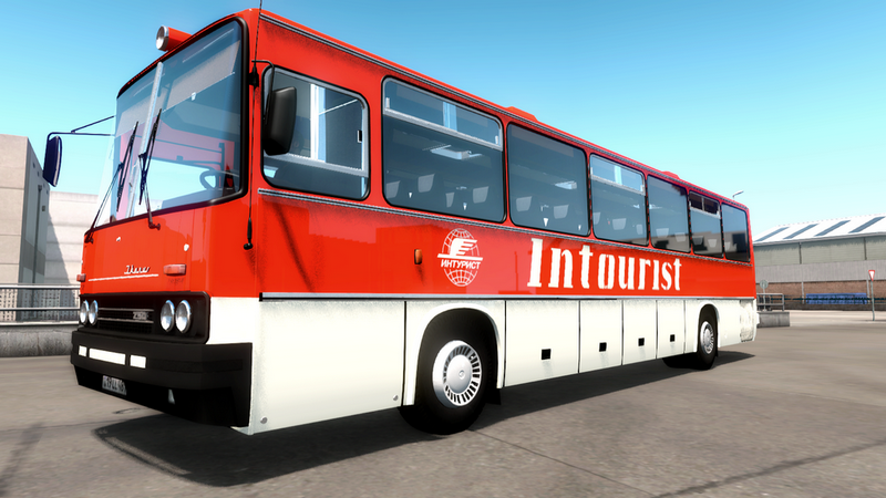 Hungarian bus Ikarus-250 Minecraft Map