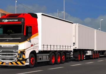 Volvo FH 2012 + double trailers version 08.04.20