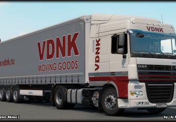 VDNK skin combo for DAF XF 105