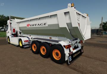 Eiffage - Tipper semi-trailer