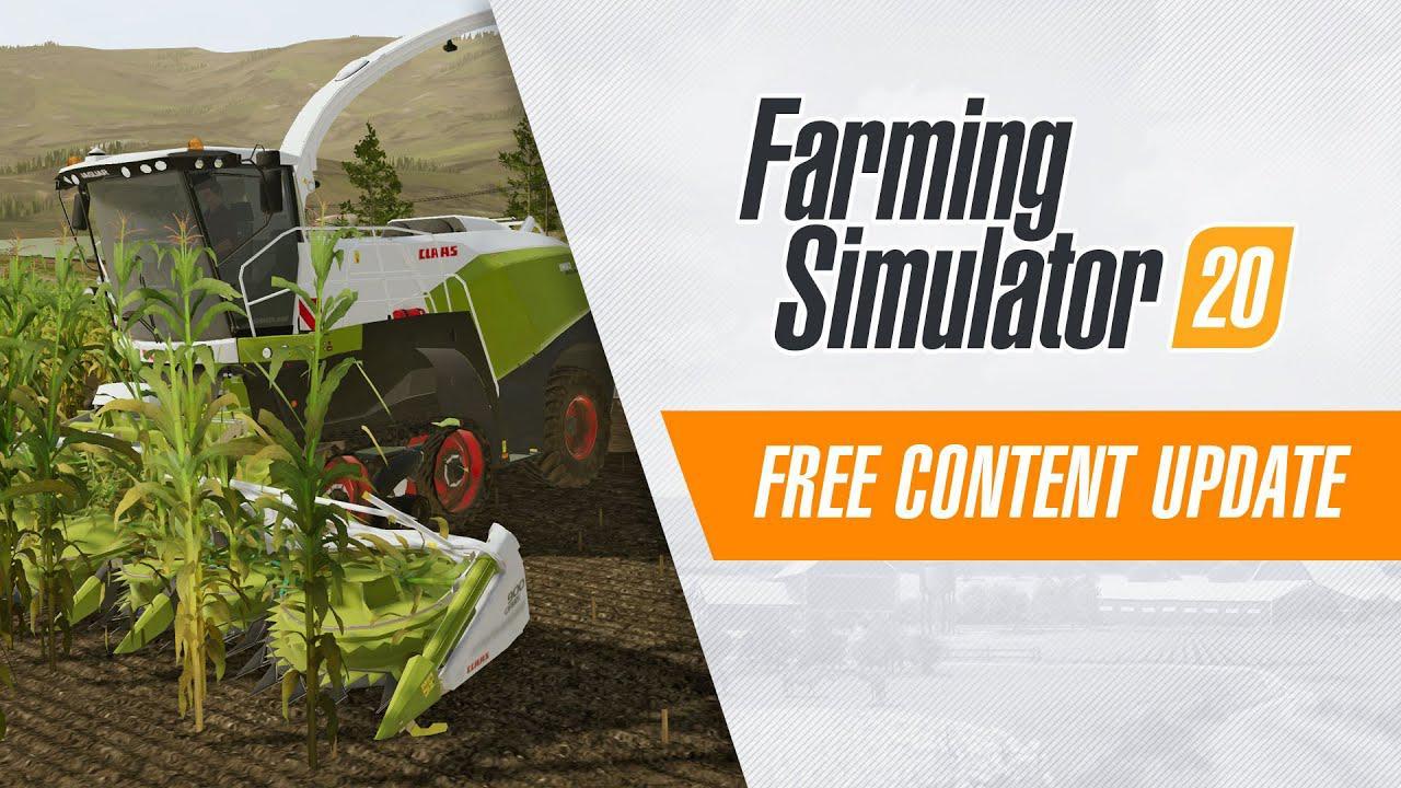 Farming Simulator 20 Free Content Update on Switch