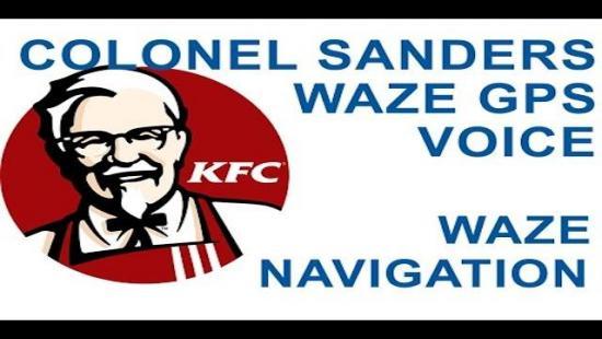 KFC Colonel Voice For Your GPS Navigation