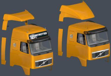 VOLVO FH 2009 CORRECT ROOFS & SPOILERS V1.0 1.37