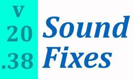 SOUND FIXES PACK 1.38 V20.38.1