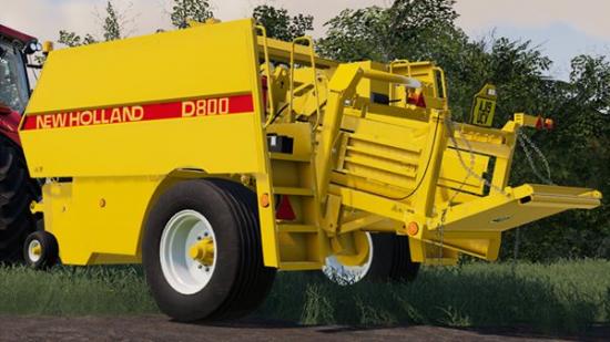 New Holland D1000 Baler » GamesMods.net - FS19, FS17, ETS 2 mods