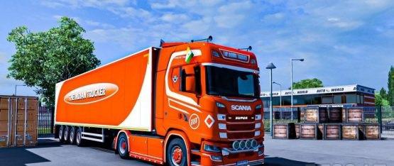 Scania NG skin of The Indian Trucker