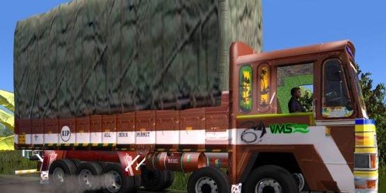 Heavy load Lorry (16 Wheels) mod In ETS2
