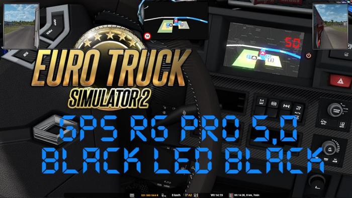 GPS RG PRO BLUE LED BLACK V5.0