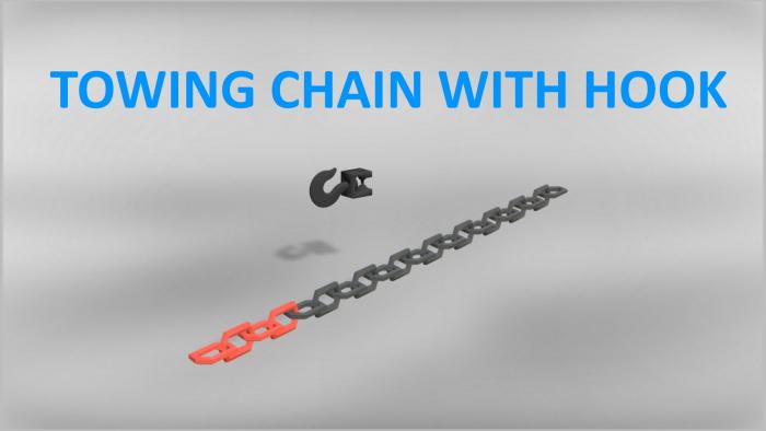 Towing Chain With Hook v1.0.0.0