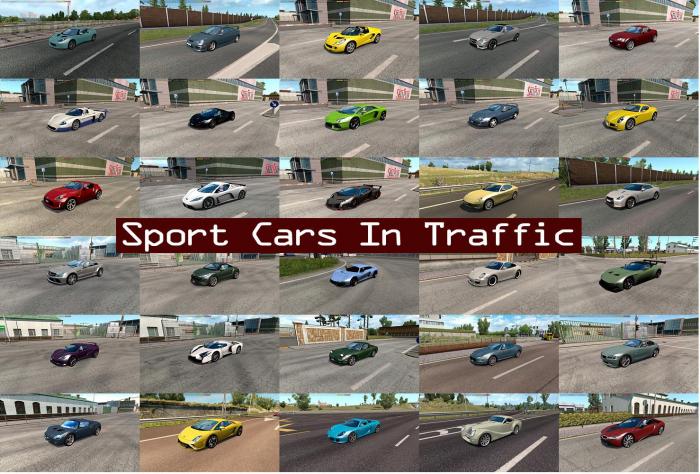 Sport Cars Traffic Pack by TrafficManiac v7.2