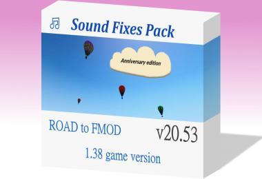 SOUND FIXES PACK V20.53 ETS2 1.38