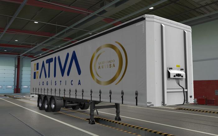Skin Ativa for SCS trailers