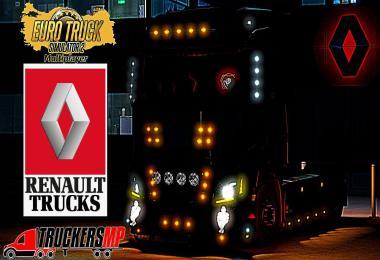 RENAULT T V8 CUSTOM TUNING FOR MULTIPLAYER [TRUCKERSMP] V1.0