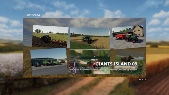 FS19 GIANTS ISLAND 2009 V1.2.5.0