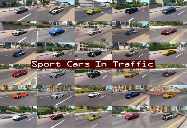 SPORT CARS TRAFFIC PACK (ATS) BY TRAFFICMANIAC V7.3